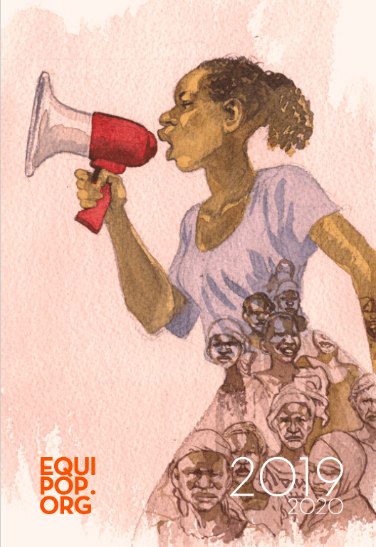 Couverture du Rapport d'activités d'Equipop 2019-2020